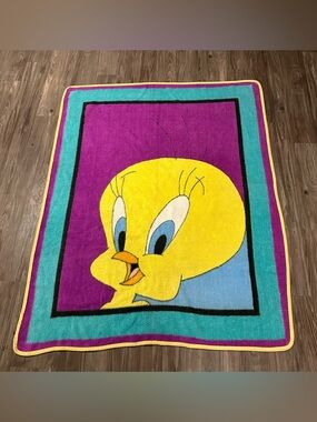 Vintage Tweety Bird Blanket